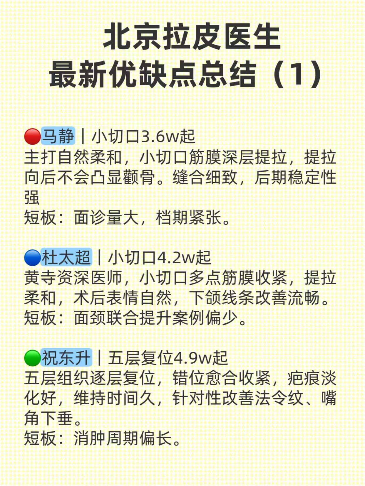 北京啦皮大佬最新优缺点总结