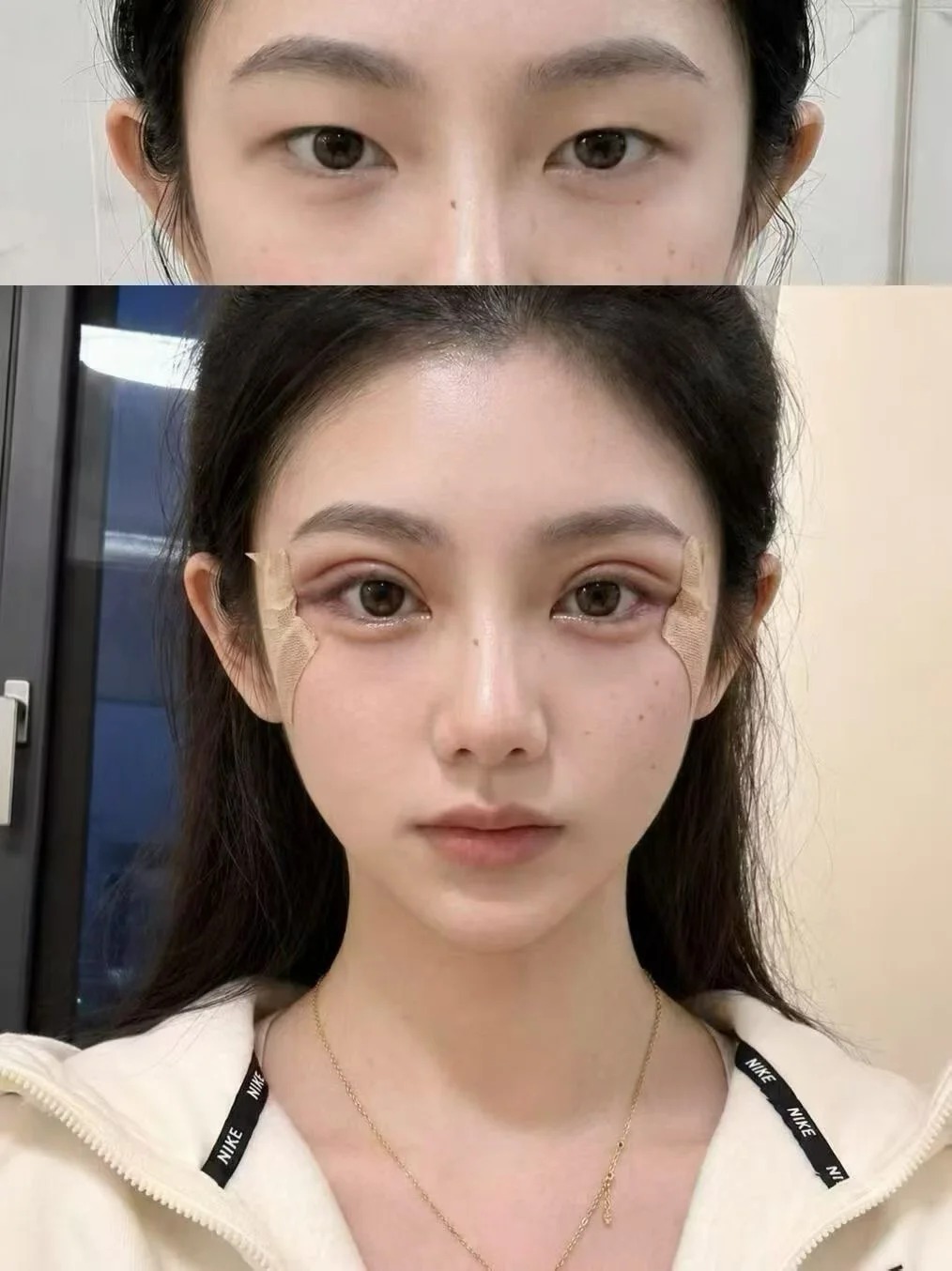 一个眼睛，改变有这么大吗#灵动的大眼睛  1