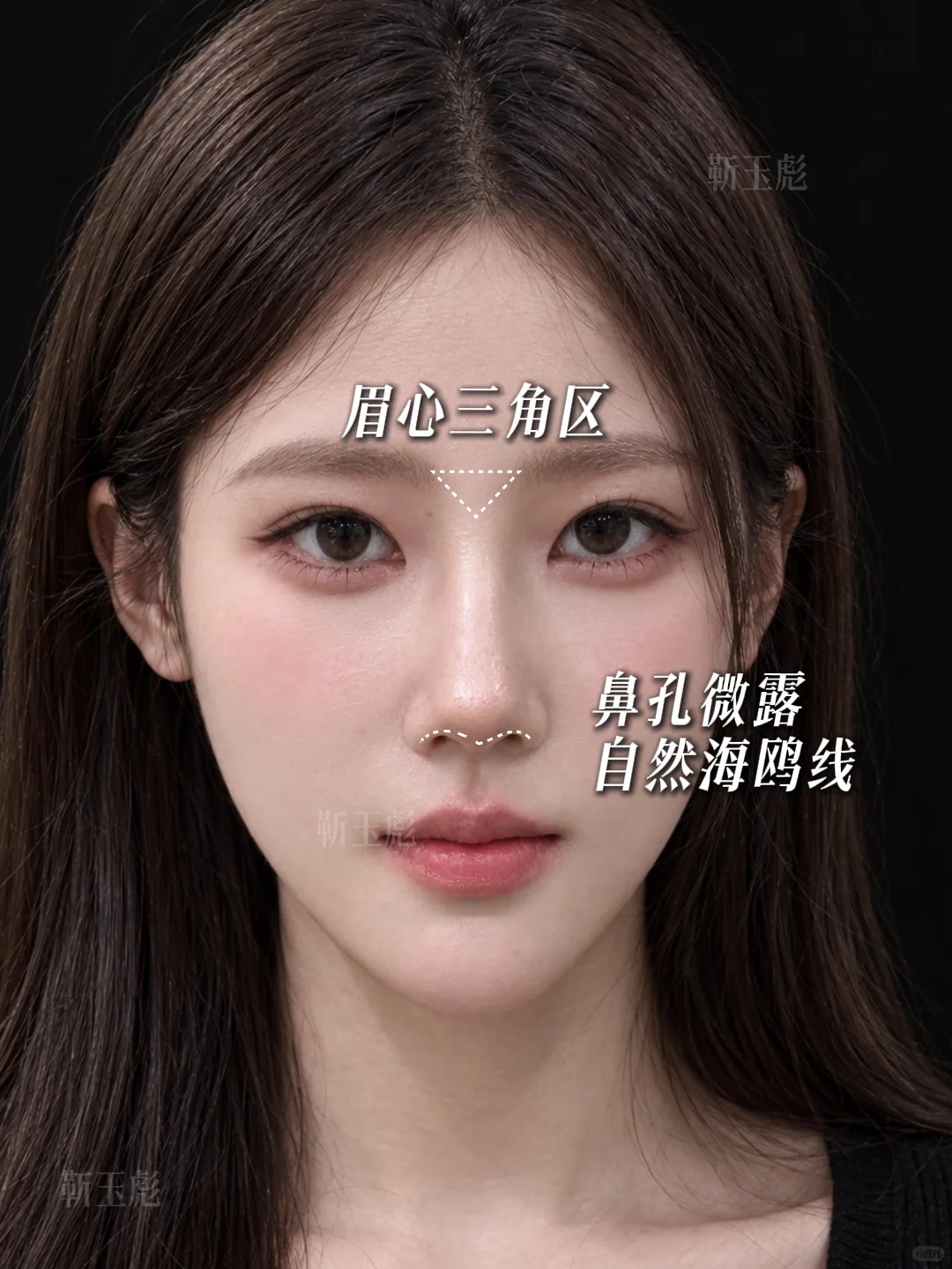立体感直鼻微翘微起伏👃